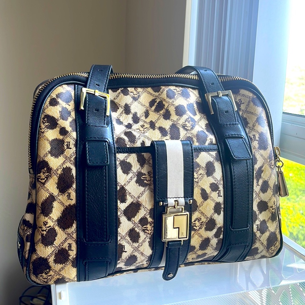 L.A.M.B.  VINTAGE CHEETAH PRINT PURSE